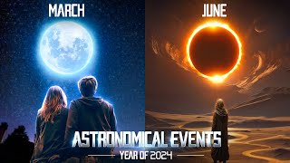 2024 Astronomical Events That Will Happen In This Year  साल 2024 का एस्ट्रोनॉमिकल इवेंट [upl. by Ladnik605]