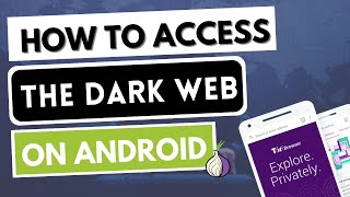 ACCESS THE DARK WEB ON ANDROID 🧅📱 How to get on the Darknet on an Android smartphone or tablet ✅ [upl. by Kyred344]