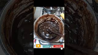 BRIGADEIRO SEM LEITE CONDENSADO E COM CHOCOLATE 100 CACAU [upl. by Tilden]