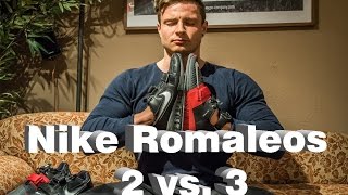 Review Nike Romaleos 2 vs Nike Romaleos 3 [upl. by Eveam522]