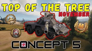 Concept 5  Lets play Top of The Tree  Ep 8  World of Tanks [upl. by Higbee86]