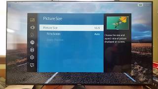 How to Turn Off Overscan on Your Samsung J6300 Series Smart TV [upl. by Euell]