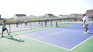 Phase 3 of Orah Brandt Park opens bringing pickleball courts to Nampa parks [upl. by Ahsienor893]