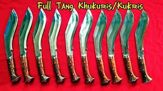 Full TangPanawal KhukurisKukris Ready For ShipmentKhukuri Making In NepalHow To Make Khukri [upl. by Kieran433]