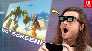 Are the NEW Nintendo Switch GLASSES the FUTURE [upl. by Drusie]