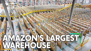 Inside Amazons Largest Warehouse [upl. by Nanahs]