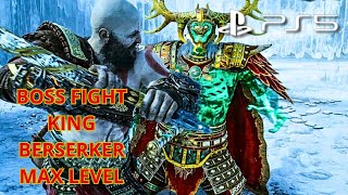 KRATOS VS REY BERSERKER  HRÖLF KRAKI  DIFICULTAD DAME GOD OF WAR [upl. by Anale]