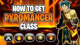 How To Get The Pyromancer Class  AQW [upl. by Mharg701]