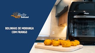 Bolinhas de moranga com frango na air fryer [upl. by Ariaes454]