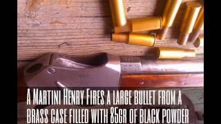 Shooting pictures amp info on the British 577450 Martini Henry Rifle [upl. by Evod]