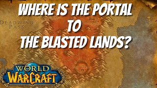 Fastest way to The Blasted Lands as Alliance or Horde [upl. by Tamiko]