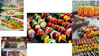 Skewers for preparing Fruit and Vegetable Recipes I Fruit Recipes I Vegetable Salad I [upl. by Scibert561]