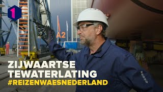 Tom Waes helpt bij een zijwaartse tewaterlating  Reizen Waes Nederland [upl. by Stav]