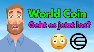 WORLD COIN  kaufen oder verkaufen🤔📈 [upl. by Khudari851]