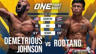 LEGEND VS LEGEND 😱 Mixed Rules SUPERFIGHT  Johnson vs Rodtang [upl. by Helli]