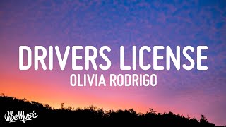 Olivia Rodrigo – drivers license Lyrics [upl. by Libove]