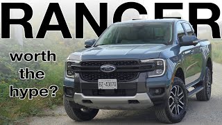 2024 Ford Ranger Review  Finally Good Enough to Beat the Tacoma [upl. by Llennyl]