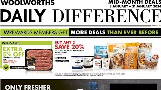 Whats on special at Woolworths this week promotion valid from 08 January 2024 to 21 January 2024 [upl. by Arron]