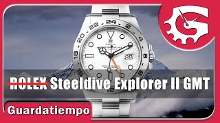 STEELDIVE SD1992 GMT V3 Otro Rolex Explorer II 🚠 REVIEW COMPLETA [upl. by Annahsad]