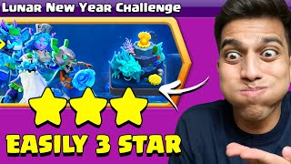 easiest way to 3 star Lunar New Year Challenge Clash of Clans [upl. by Ahsieyt]