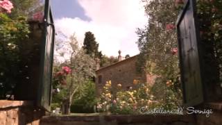 Villa Castellare de Sernigi Tuscany garden tour Perfect for weddings [upl. by Ennovy]