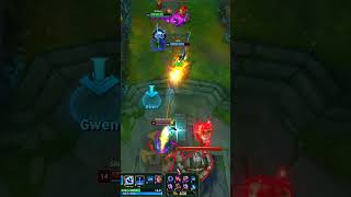 Me amp Tryn Were PISSED at Ezreal 🤣leagueoflegends gwen gaming challenger funny shorts [upl. by Anir]