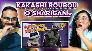 REACT EM CASAL  Malandragem Ninja  Episódio 7 O NARUTO PODE SER UM POUCO [upl. by Anirhtak]