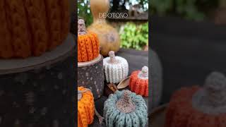 Tutoriales de CROCHET en mi canal crochet tutorial handmade diy otoño halloween [upl. by Sonja]