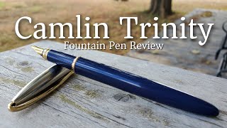 Camlin Trinity Fountain Pen Review [upl. by Ailegra533]