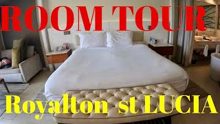 Royalton St Lucia Room Tour  All inclusive 😎 [upl. by Canning60]