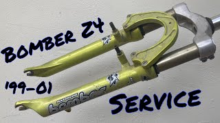 How To Service a Marzocchi Bomber Z4 Alloy [upl. by Nappy40]