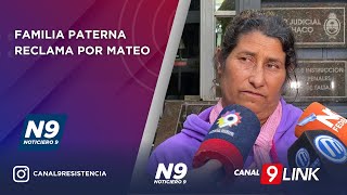 FAMILIA PATERNA RECLAMA POR MATEO  NOTICIERO 9 [upl. by Somerset]