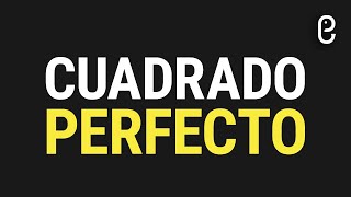 CUADRADO PERFECTO  RAÍCES CUADRADAS ENTERAS SIN CALCULADORA [upl. by Goggin]