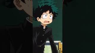 Deku has a quirk all along🤣🤣  My Hero Academia abridged moments animeshorts funnyshorts [upl. by Annaynek154]