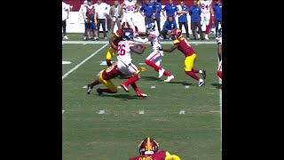 Devin Singletary rushes for a 22yard Gain vs Washington Commanders [upl. by Schalles263]