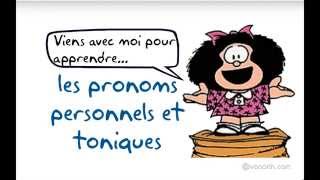 Les pronoms personnels et toniques [upl. by Nojad]