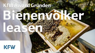 Gemeinsam Bienen schützen  KfW Award Gründen 2019 Sonderpreis Social Entrepreneurship BeeRent [upl. by Bale]