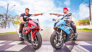 CHAMEI MEU AMIGO PRO RACHA DE S1000RR CONTRA S1000RR [upl. by Harcourt]