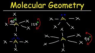 Molecular Geometry amp VSEPR Theory  Basic Introduction [upl. by Enitnemelc]