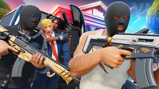 Fortnite Roleplay THE BIG BANK HEIST PART 4 A Fortnite Short Film [upl. by Mcripley]