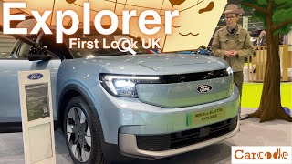 Ford Explorer First Look 2024 UK4K explorer  Carcode [upl. by Malinda]