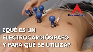 ¿Qué es un electrocardiógrafo y para qué se utiliza [upl. by Dorwin]