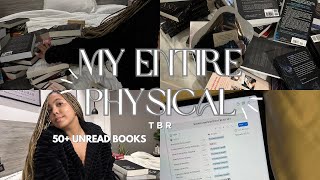 Going through every book on my physical TBR 50BOOKS bookreview tbr reading books [upl. by Akemed]