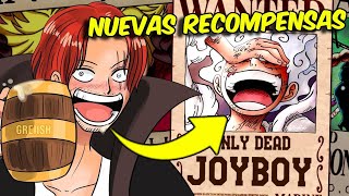 REVELADAS las NUEVAS RECOMPENSAS de los MUGIWARA después de EGGHEAD  One Piece Teoria [upl. by Nwahsuq]