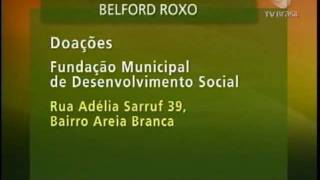 Doações para moradores de Belford Roxo « Repórter Rio [upl. by Relda]