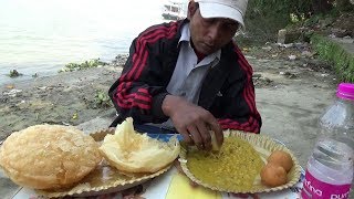 Riverside Special Breakfast Today  Dhakai Paratha amp Chana Daal with Rasgulla  Eating Show [upl. by Stranger]