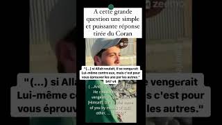 🇵🇸 🤍💚❤️ Question  Réponse par le Coran islamicvideo palestine coran [upl. by Nevil]