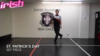 IRISH DANCE  a quotHOW TOquot on the St Patricks Day trad set dance  Grade Exams Level 4  Part 1 [upl. by Nylsej37]