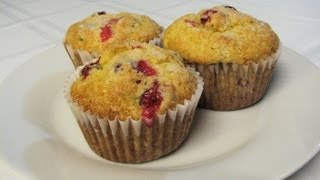 Cranberry Orange Muffins  Lynns Recipes [upl. by Ardisi]