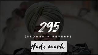 295 SONG LOFI SIDDU MOSE WALA 😈  295sidhumoosewala trending slowedandreverb viralsongs [upl. by Kruse157]